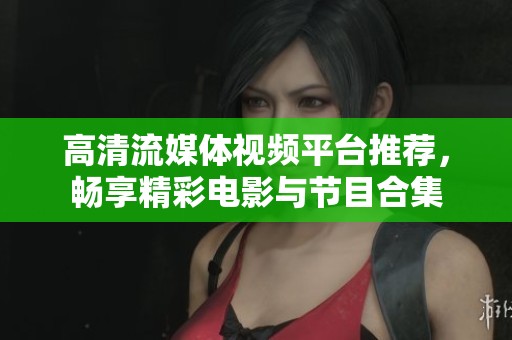高清流媒体视频平台推荐，畅享精彩电影与节目合集