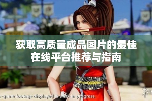 获取高质量成品图片的最佳在线平台推荐与指南