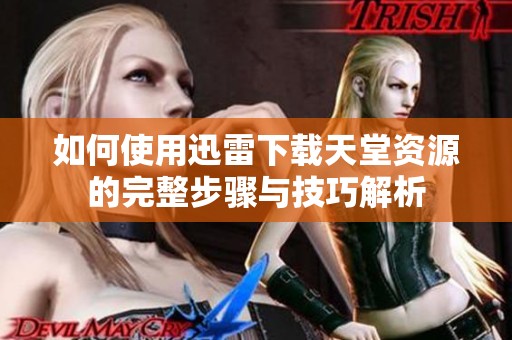 如何使用迅雷下载天堂资源的完整步骤与技巧解析