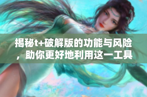 揭秘t+破解版的功能与风险，助你更好地利用这一工具