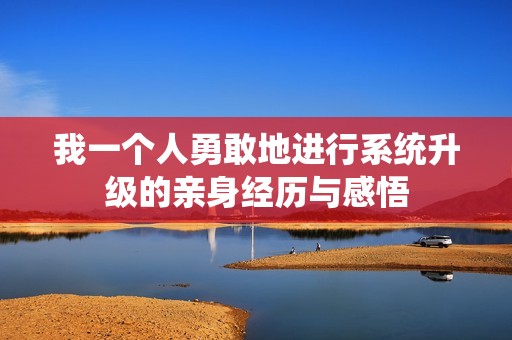 我一个人勇敢地进行系统升级的亲身经历与感悟
