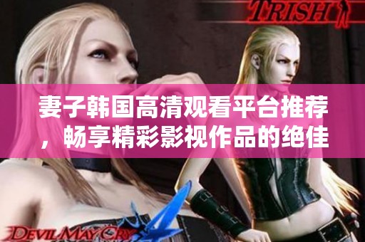 妻子韩国高清观看平台推荐，畅享精彩影视作品的绝佳选择