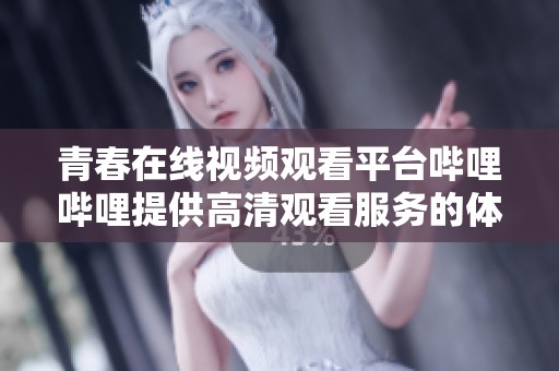 青春在线视频观看平台哔哩哔哩提供高清观看服务的体验分享