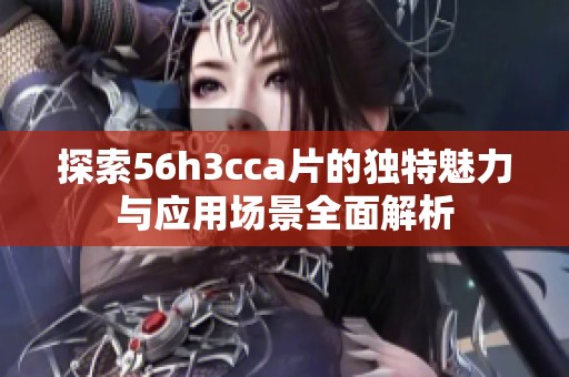 探索56h3cca片的独特魅力与应用场景全面解析