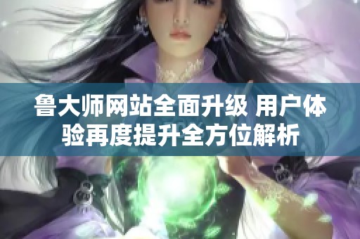 鲁大师网站全面升级 用户体验再度提升全方位解析